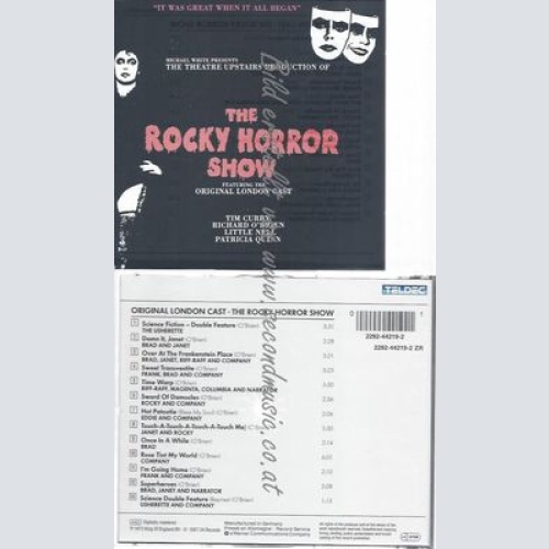 CD--ROCKY HORROR SHOW ORIGINAL LONDON CAST--THE ROCKY HORROR SHOW