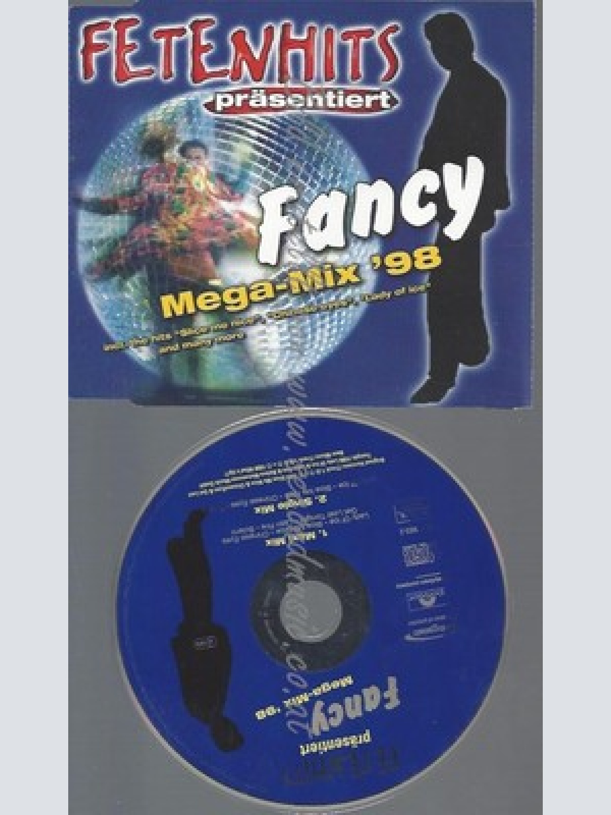 CD--FANCY --FETENHITS --- MEGAMIX '98