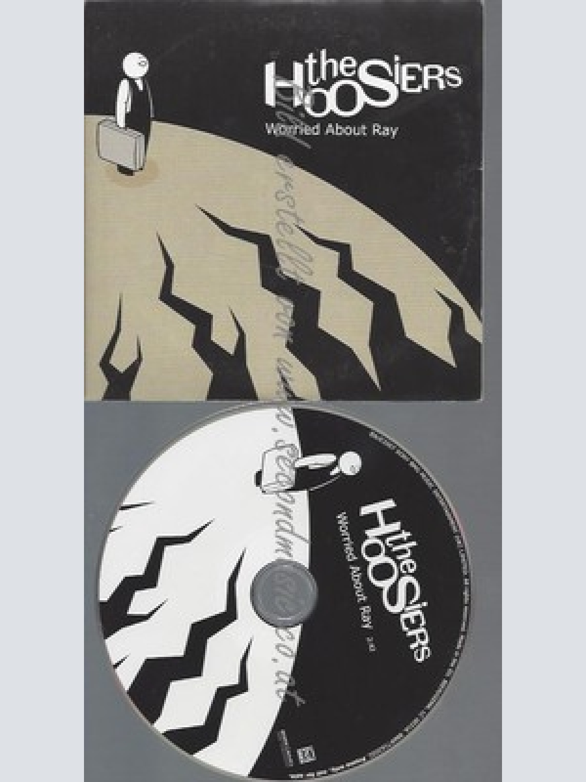 PROMO CD--THE HOOSIERS--WORRIED ABOUT RAY--1TR