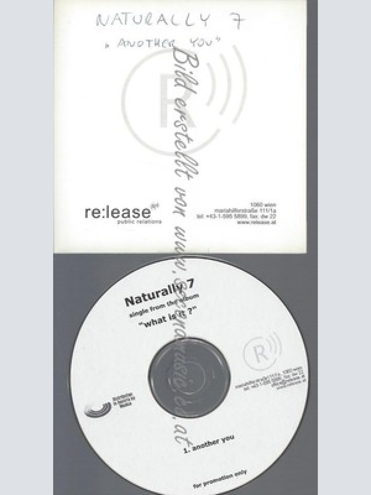 PROMO CD--NATURALLY 7 --ANOTHER YOU--1TR