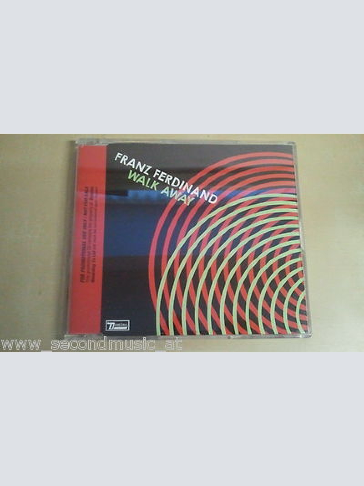 MAXI CD--FRANZ FERDINAND-WALK AWAY-- ---PROMO COPY--2 TRACK