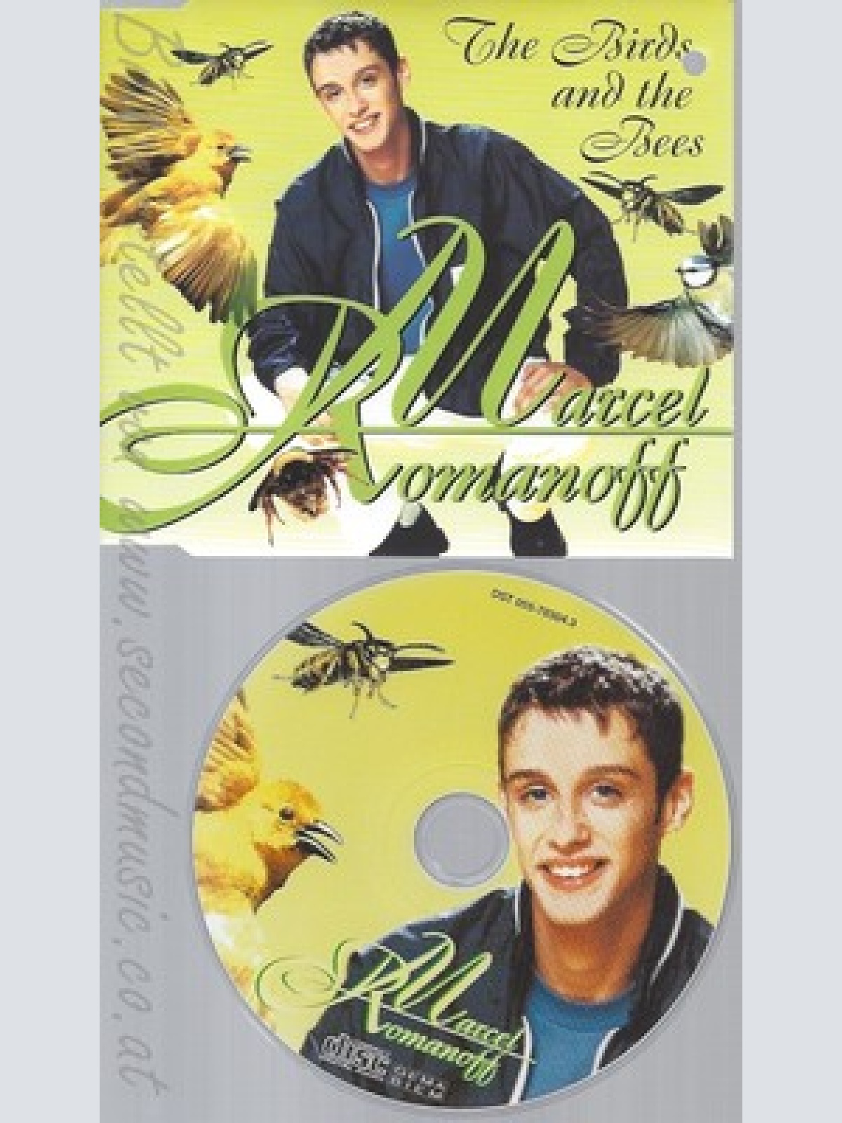 MAXI CD--MARCEL ROMANOFF--THE BIRDS AND THE BEES--