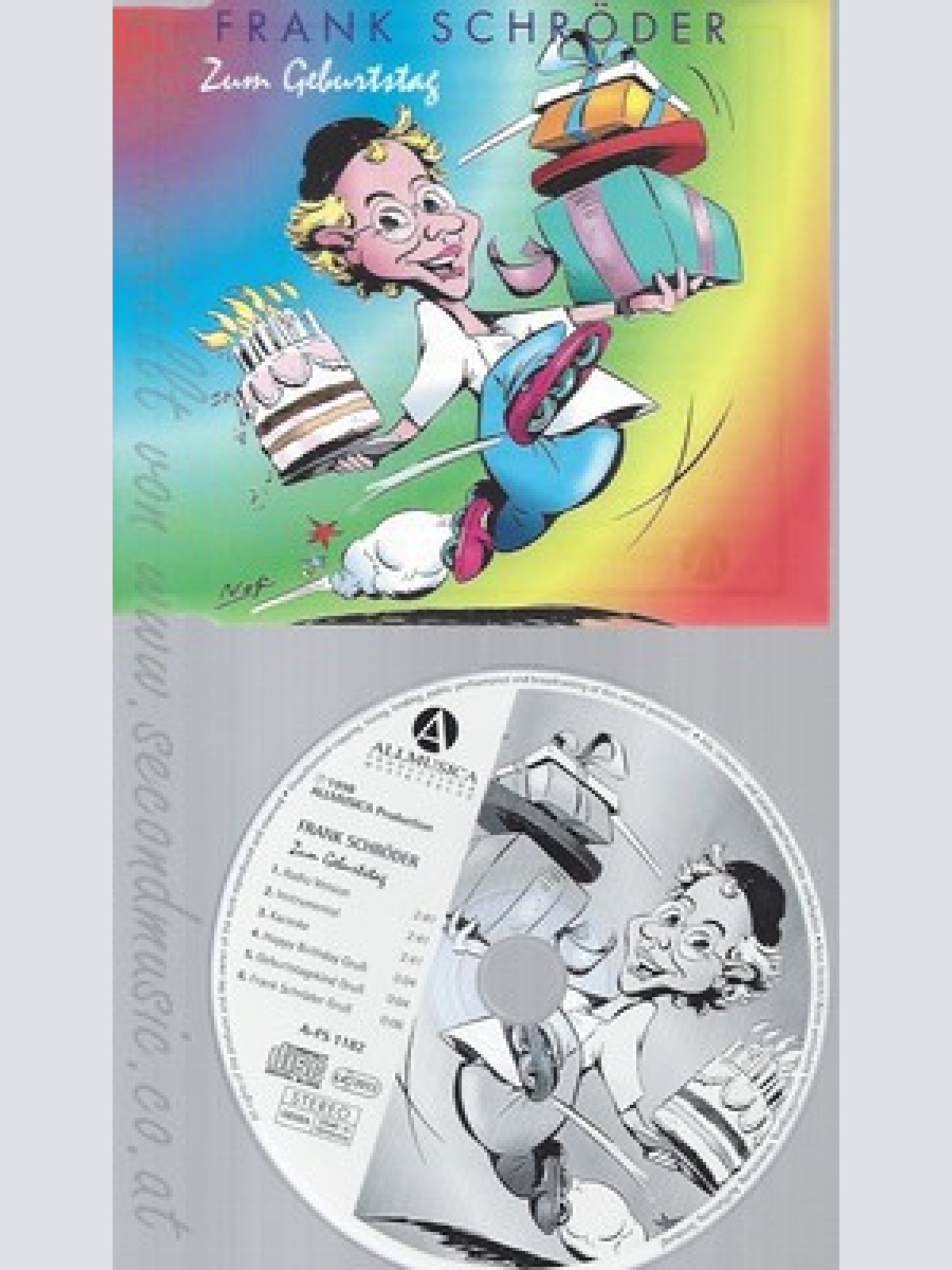 CD--FRANK SCHRÖDER -2006- - SINGLE -- ZUM GEBURTSTAG