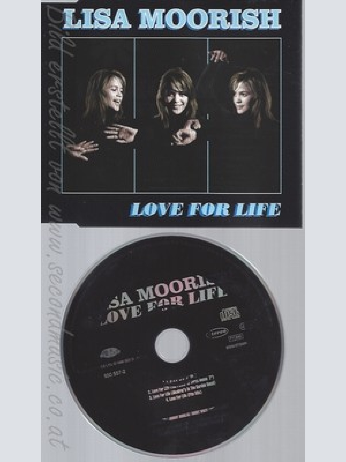 MAXI CD--LISA MOORISH -- - SINGLE -- LOVE FOR LIFE