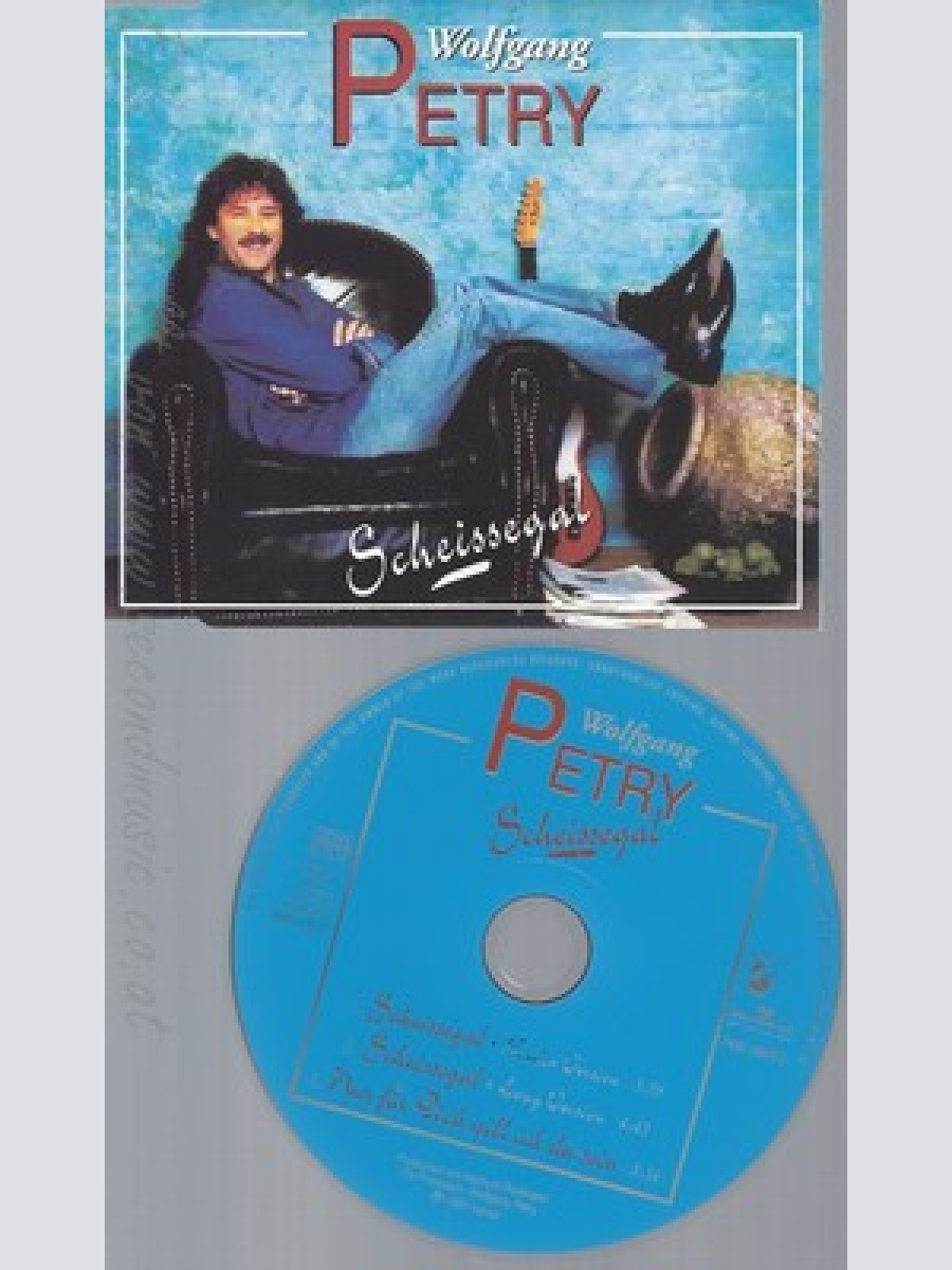 CD--WOLFGANG PETRY -1995- - SINGLE -- SCHEISSEGAL