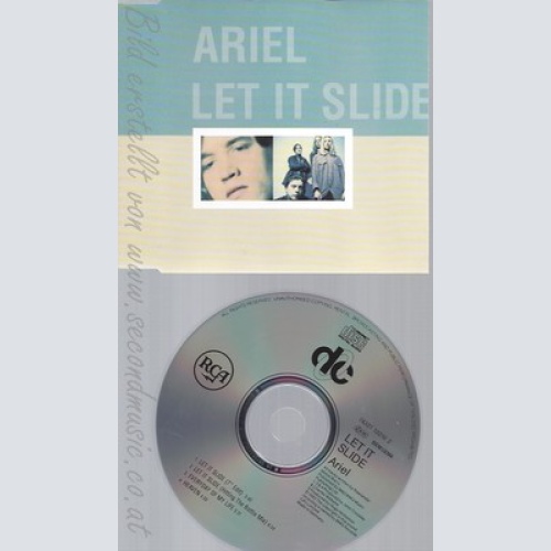 MAXI CD--ARIEL - SINGLE -- LET IT SLIDE -INCL. 2 VERSIONS, -