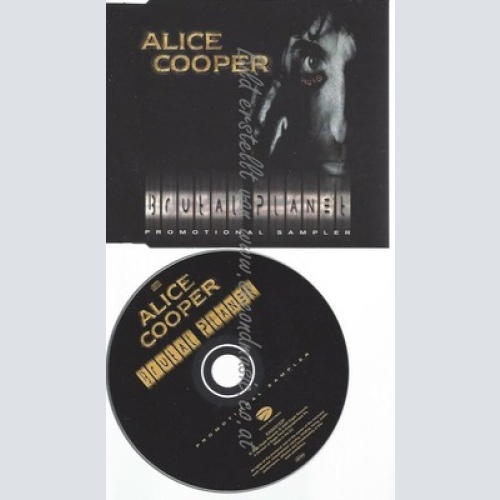 PROMO CD--ALICE COOPER-- BRUTAL PLANET-- 3TR