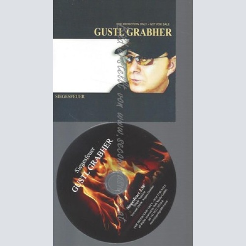 PROMO CD--GUSTL GRABHER --SIEGESFEUER--1TR