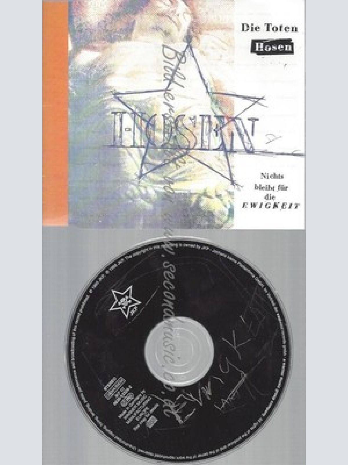 CD--DIE TOTEN HOSEN -- --- NICHTS BLEIBT FUER DIE EWIGKEIT