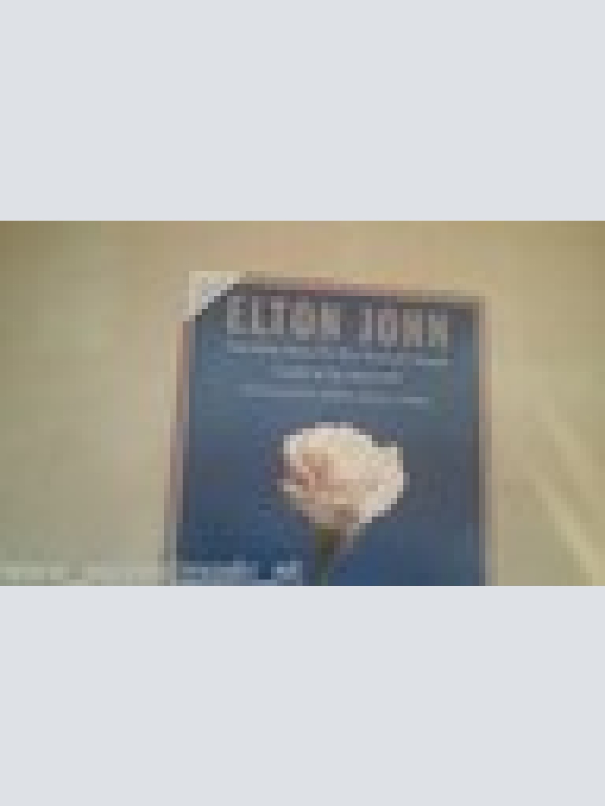 MAXI CD--ELTON JOHN--SOMETHING ABOUT THE WAY YOU LOOK TONIGHT-CARDSLEEVE