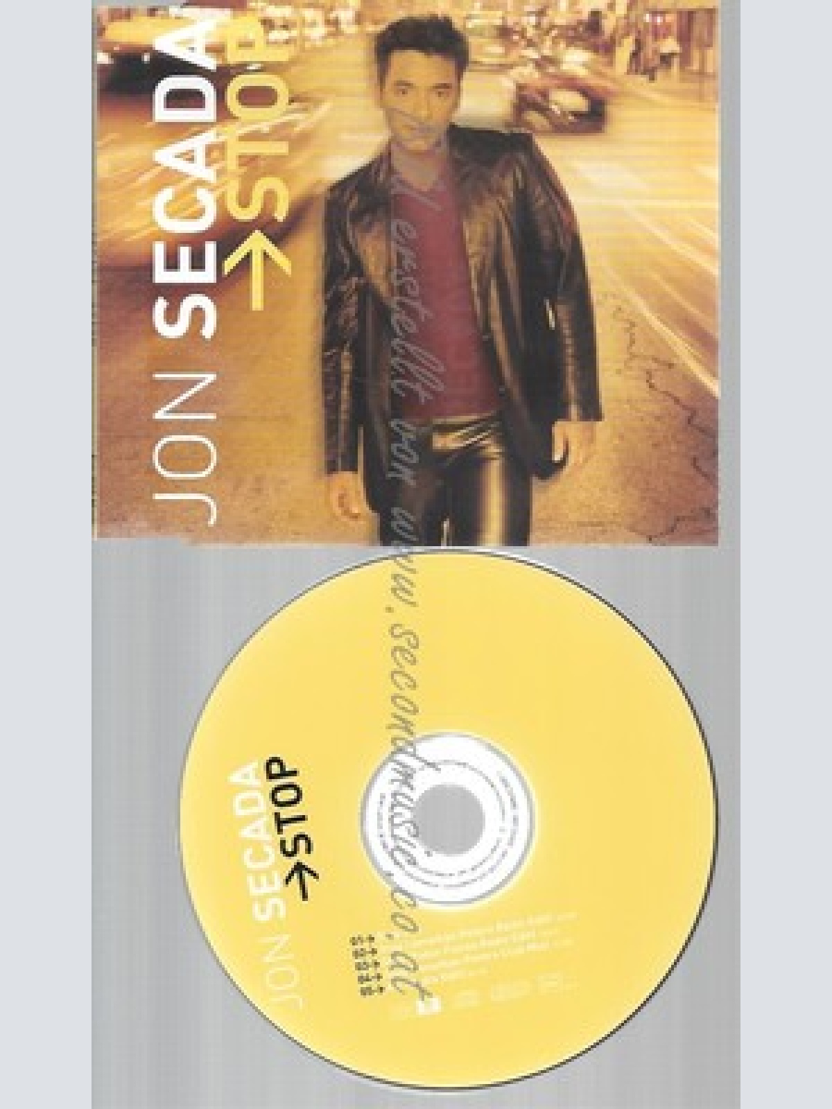 CD--JON SECADA --STOP--INCL. 'ASÃ'-