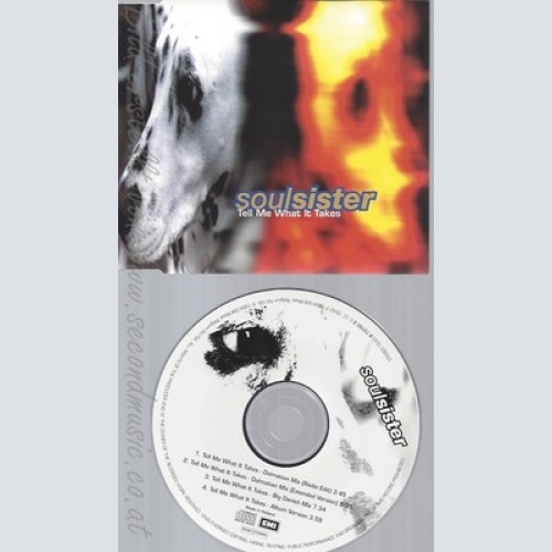 MAXI CD--SOULSISTER -- - MAXI -- TELL ME WHAT IT TAKES