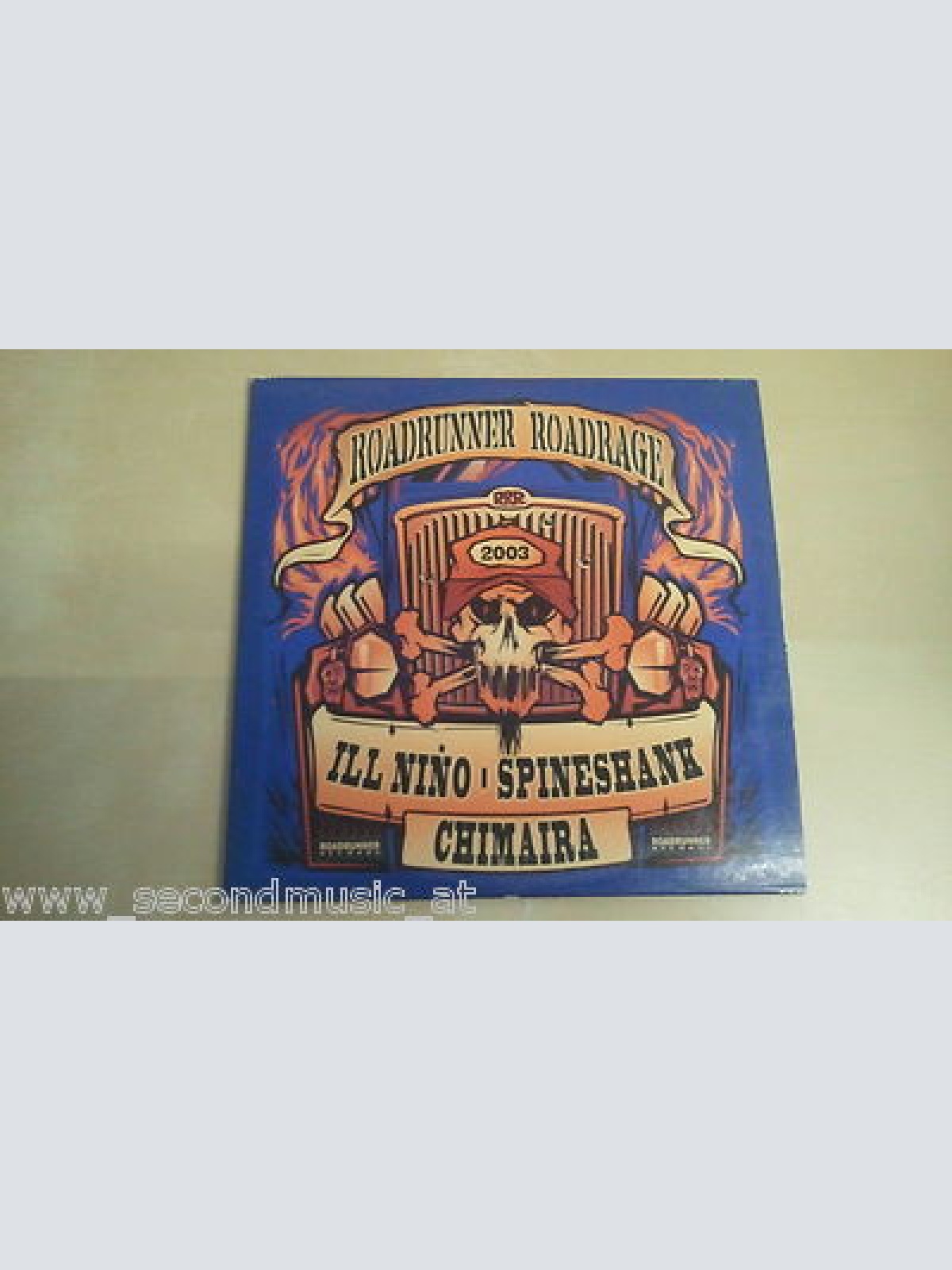 MAXI CD -ROADRUNNER ROADRAGE--ILL NINO--SPINESHANK----CARDSLEEVE-  TRACKS