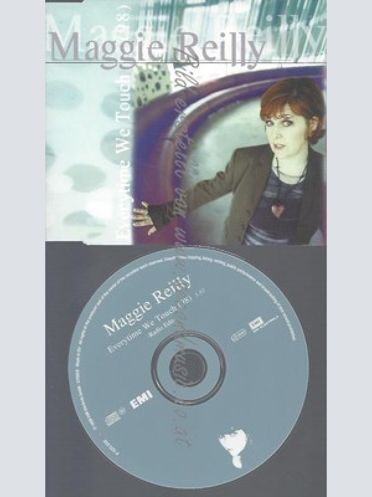PROMO CD--MAGGIE REILLY--EVERYTHING WE TOUCH 98 --1TR