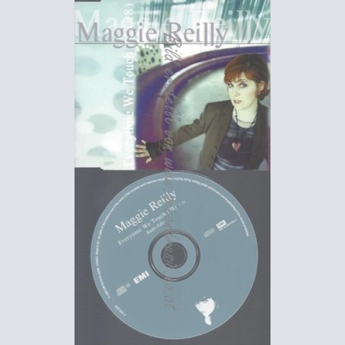 PROMO CD--MAGGIE REILLY--EVERYTHING WE TOUCH 98 --1TR