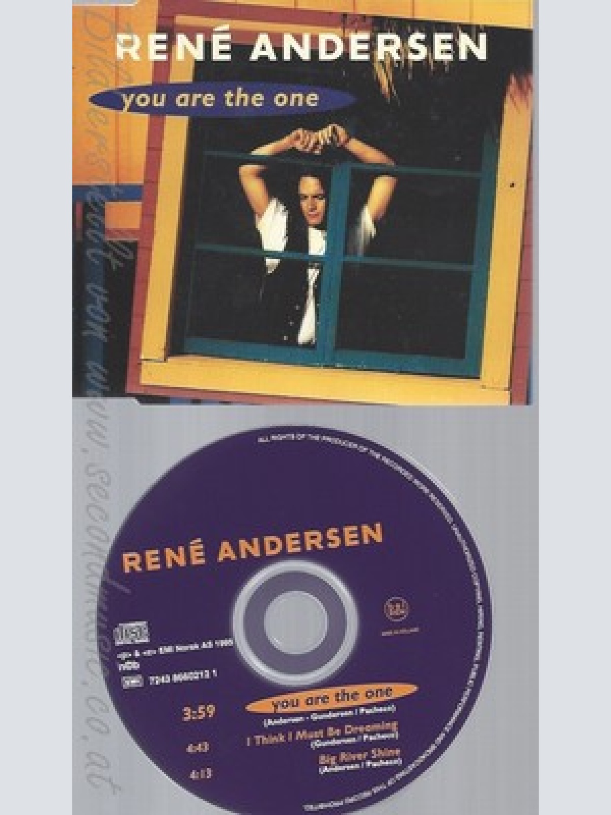 MAXI CD--RENE ANDERSEN -- - SINGLE -- YOU ARE THE ONE