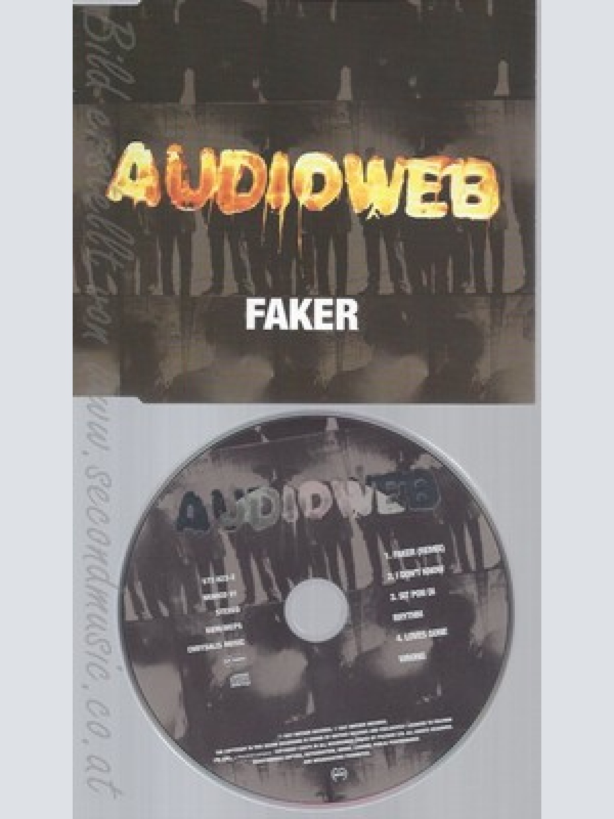 MAXI CD--AUDIOWEB -- - SINGLE -- *FAKER*