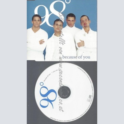 PROMO CD--MOTOWN 98 --BECAUSE OF YOU--1TR