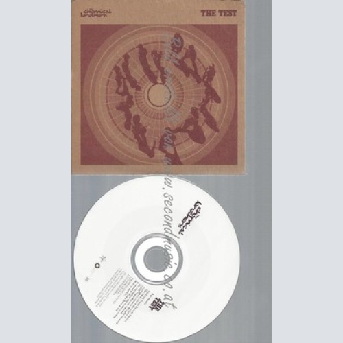 CD--CARDSLEEVE-THE CHEMICAL BROTHERS--THE TEST--PROMO