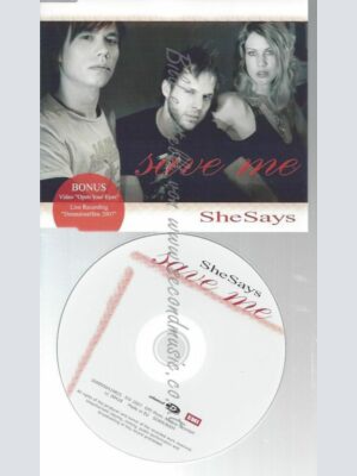CD--SHESAYS--SAVE ME