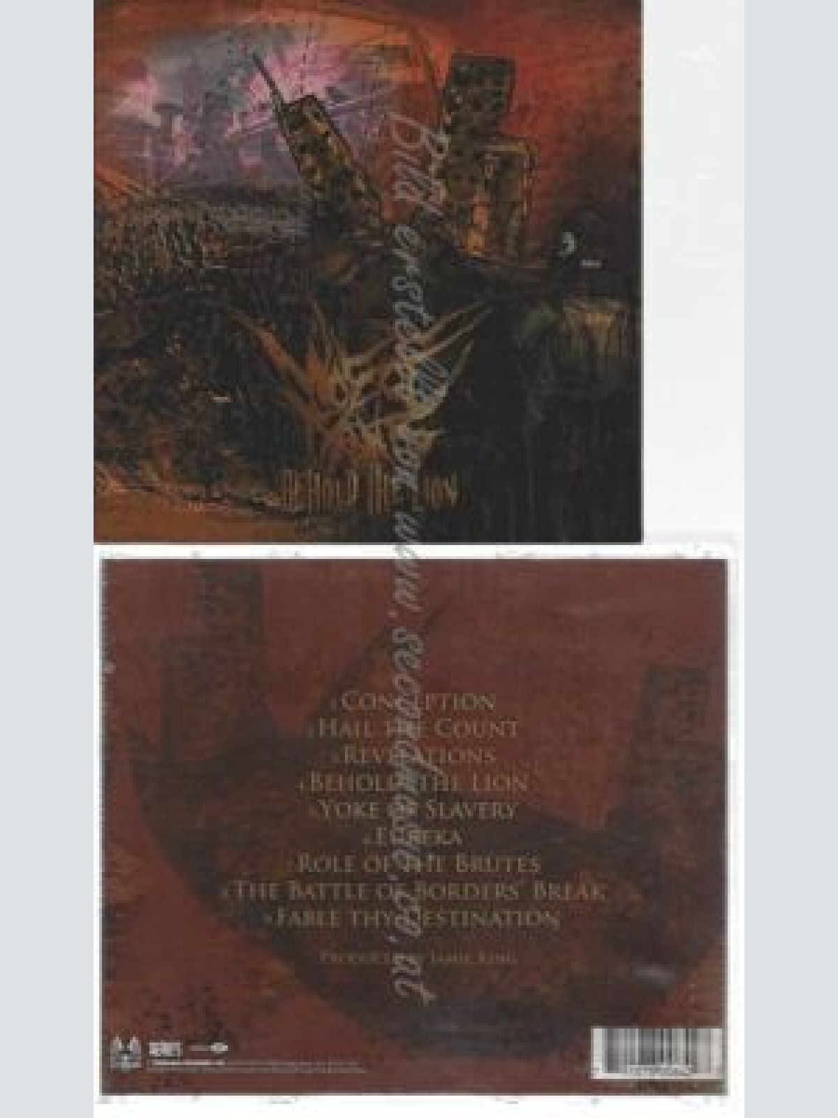 CD--WOE OF TYRANTS | --BEHOLD THE LION