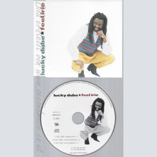 MAXI CD--LUCKY DUBE--FEEL IRIE--