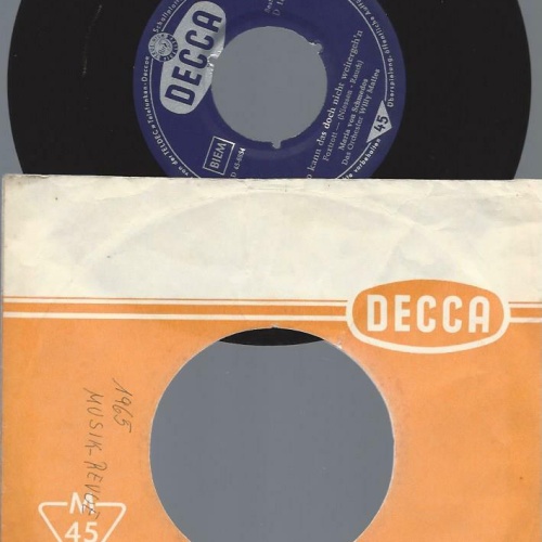 7"   Maria Von Schmedes – So Kann Das Doch Nicht Weitergeh'n