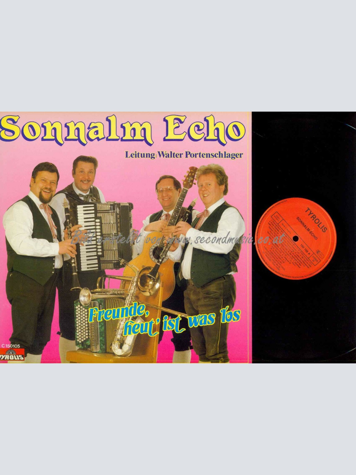 LP--Sonnalm Echo -- Freunde  heut ist was los   //  NM