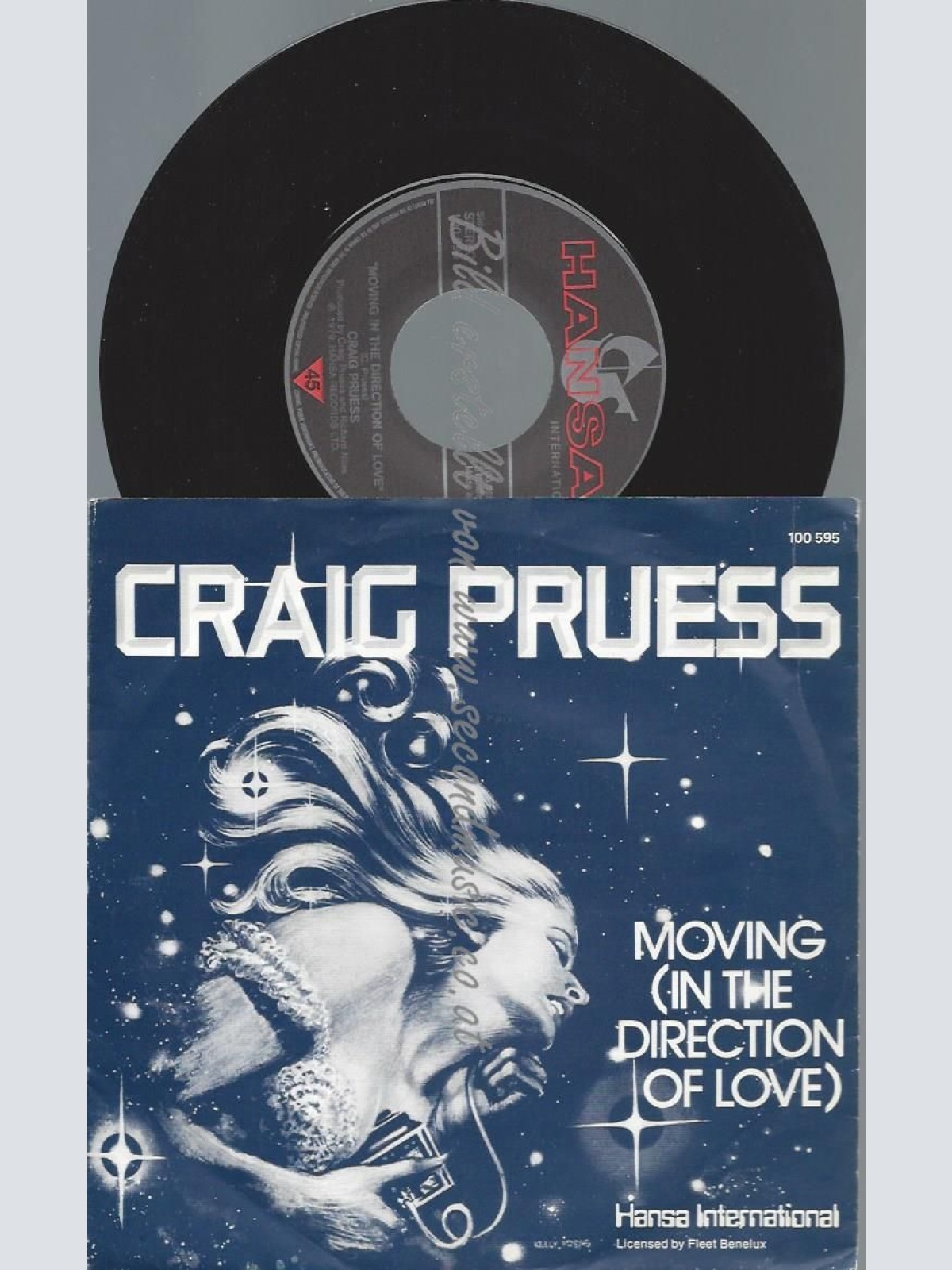 7"   Craig Pruess – Moving In The Direction Of Love