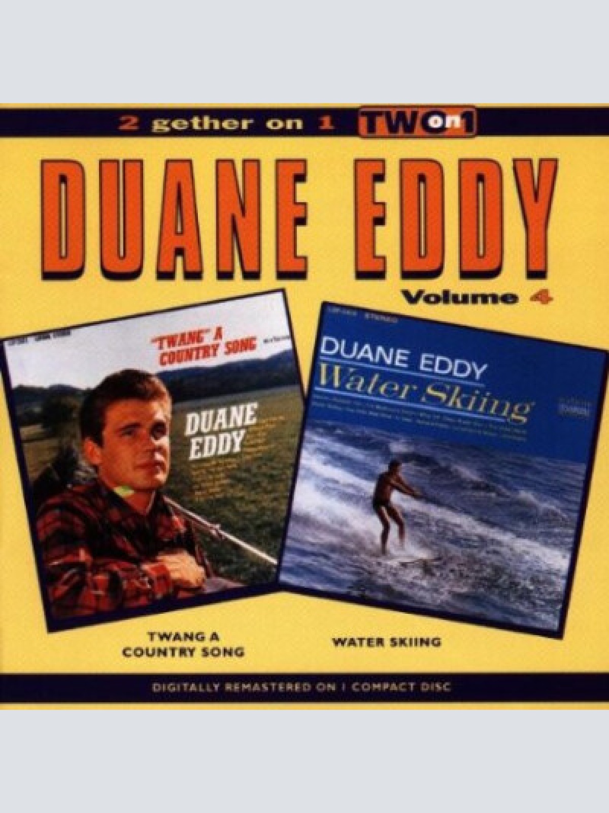 CD, Comp Duane Eddy - 2 Gether On 1 Volume 4 - Twang A Country Song/ Water Sking