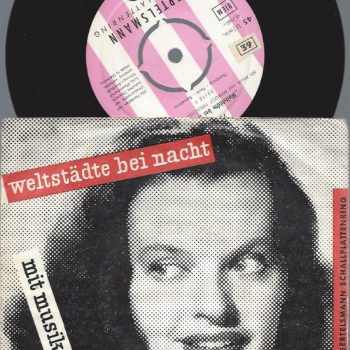 7"  Margot Hielscher  Weltstädte bei Nacht