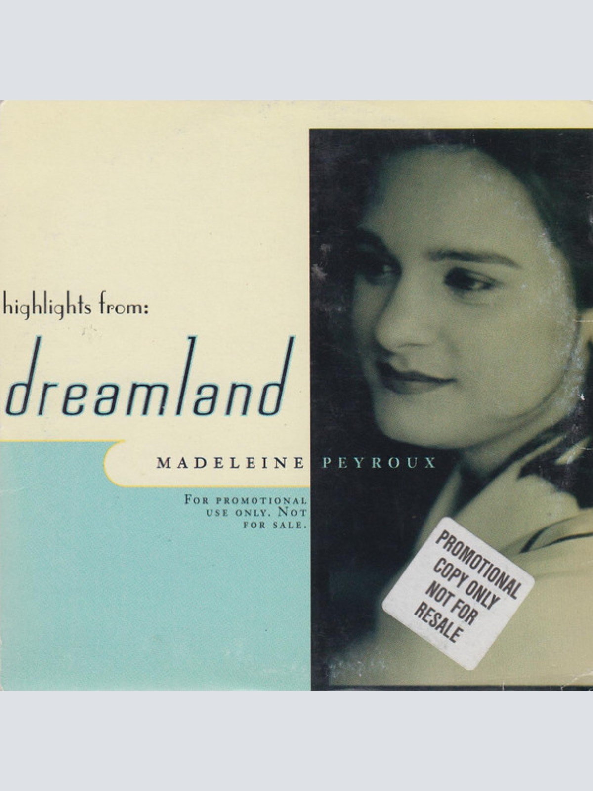 CD, Promo, Smplr Madeleine Peyroux - Highlights From Dreamland