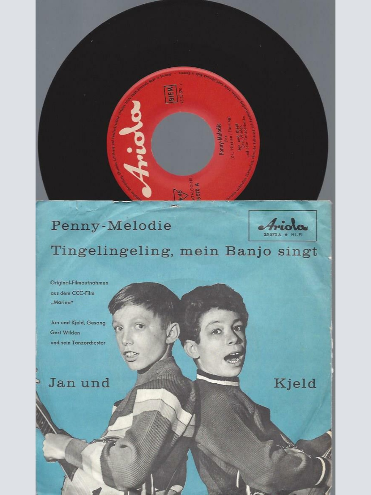 7"    Jan Und Kjeld – Penny-Melodie