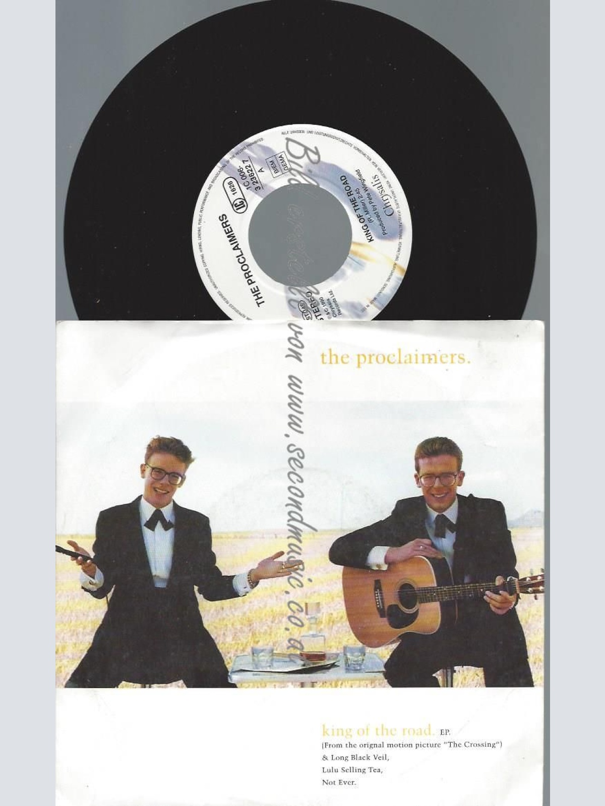 7"   The Proclaimers  King Of The Road EP