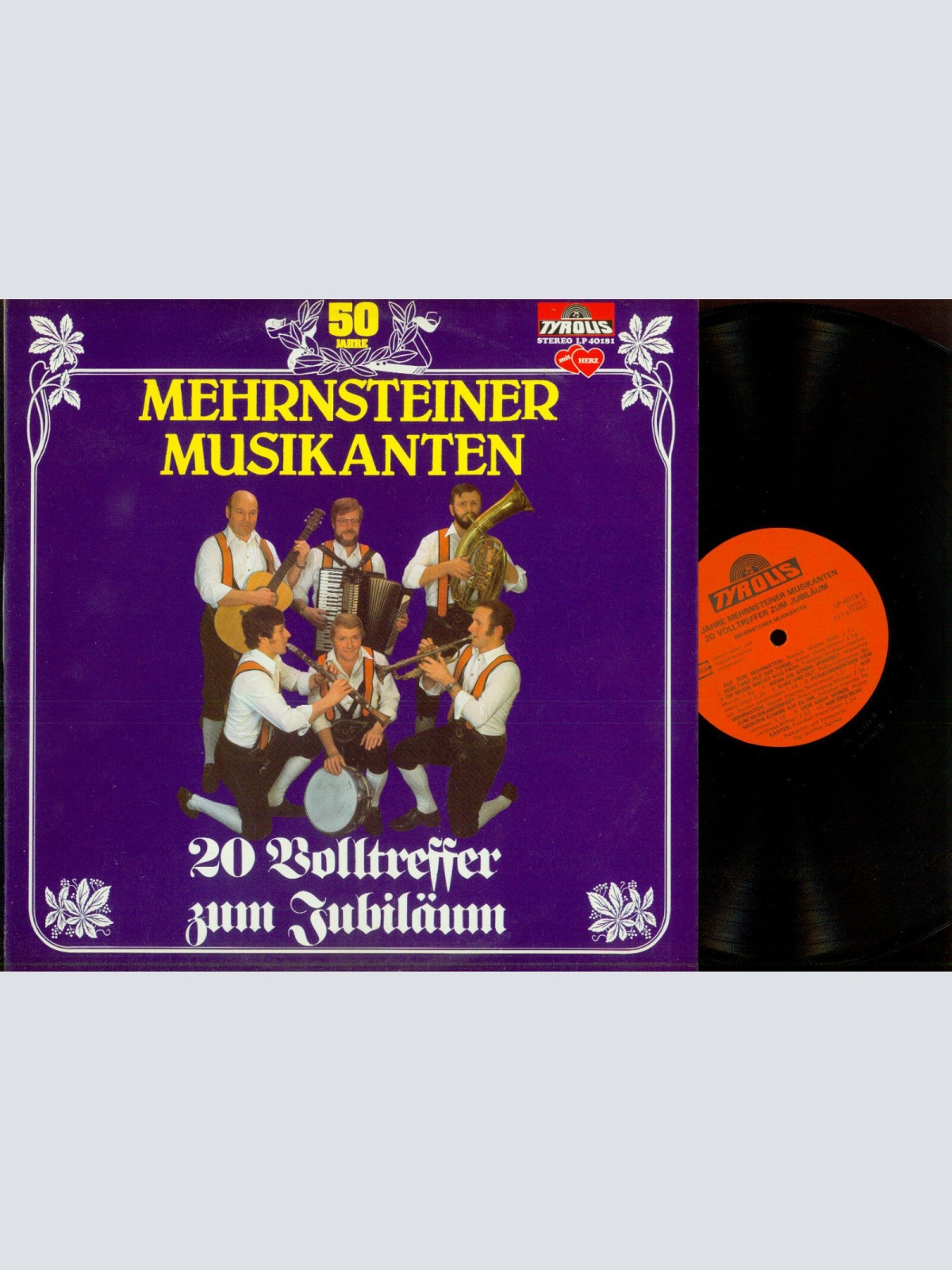 LP--Mehrnsteiner Musikanten – 50 Jahre  //NM
