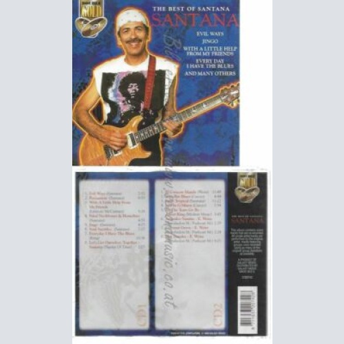 CD--SANTANA--THE BEST OF