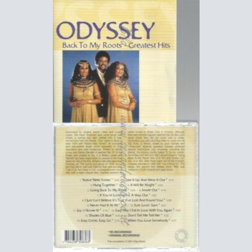 CD--ODYSSEY--BACK TO MY ROOTS