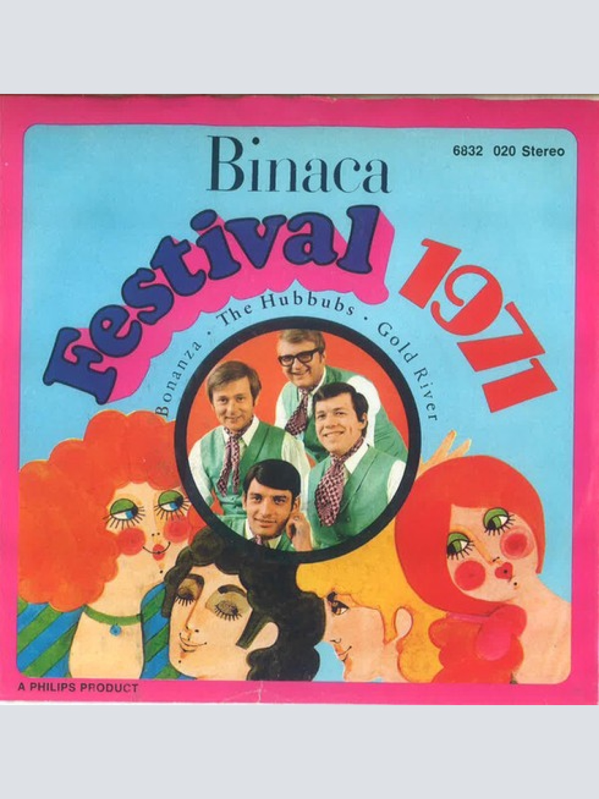 7", Single, S/Edition The Hubbubs - Bonanza / Gold River