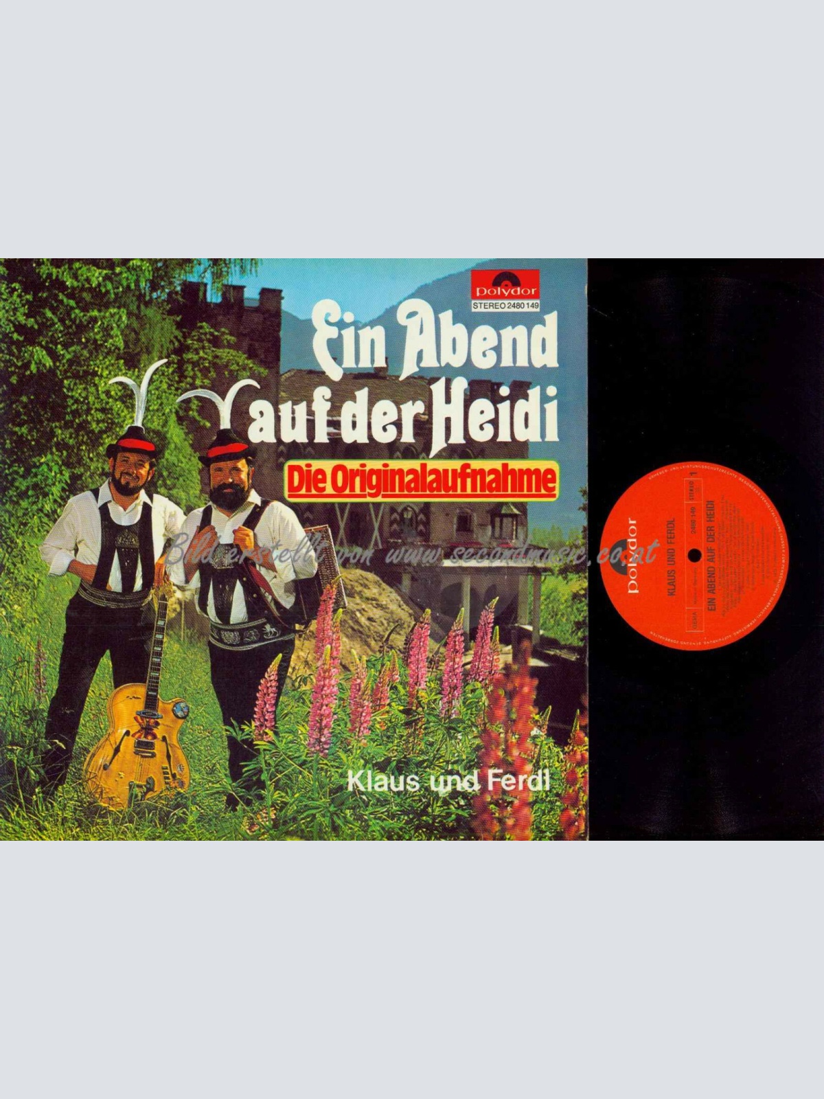 LP--Klaus Und Ferdl – Ein Abend Auf Der Heidi  //