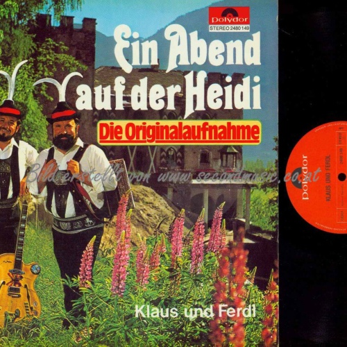 LP--Klaus Und Ferdl – Ein Abend Auf Der Heidi  //