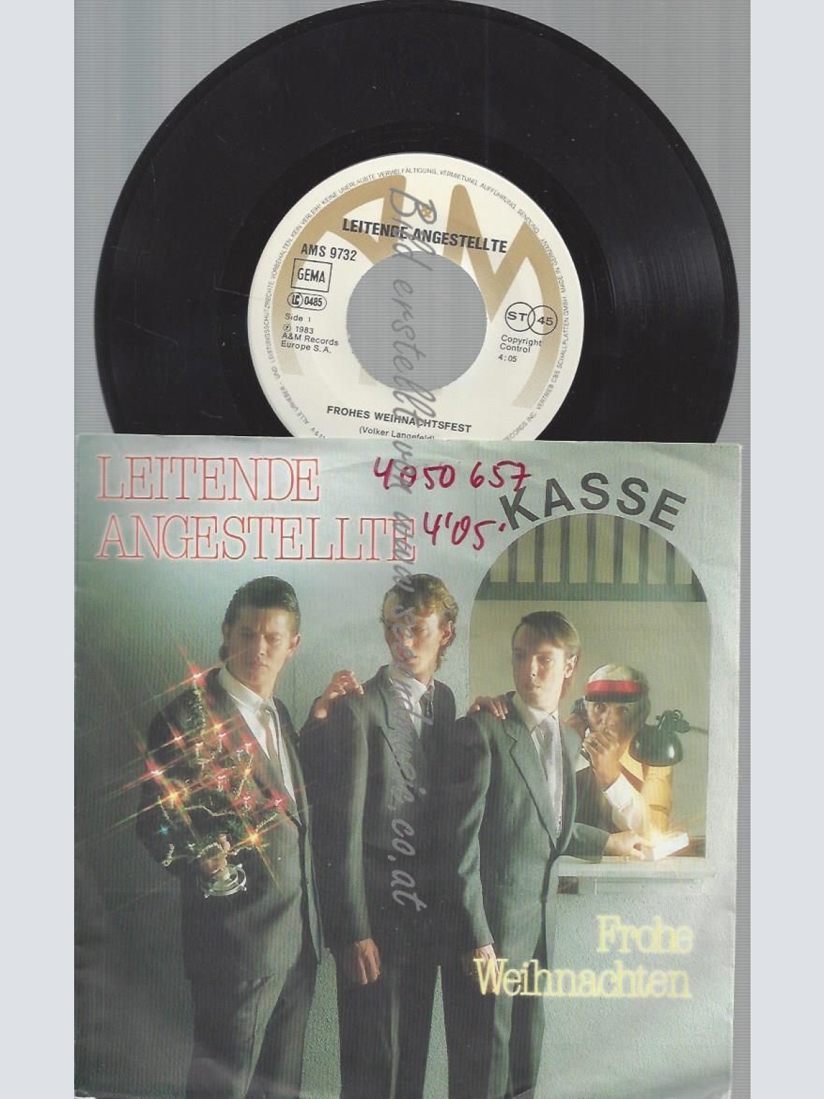 7"-LEITENDE ANGESTELLTE FROHE WEIHNACHTEN