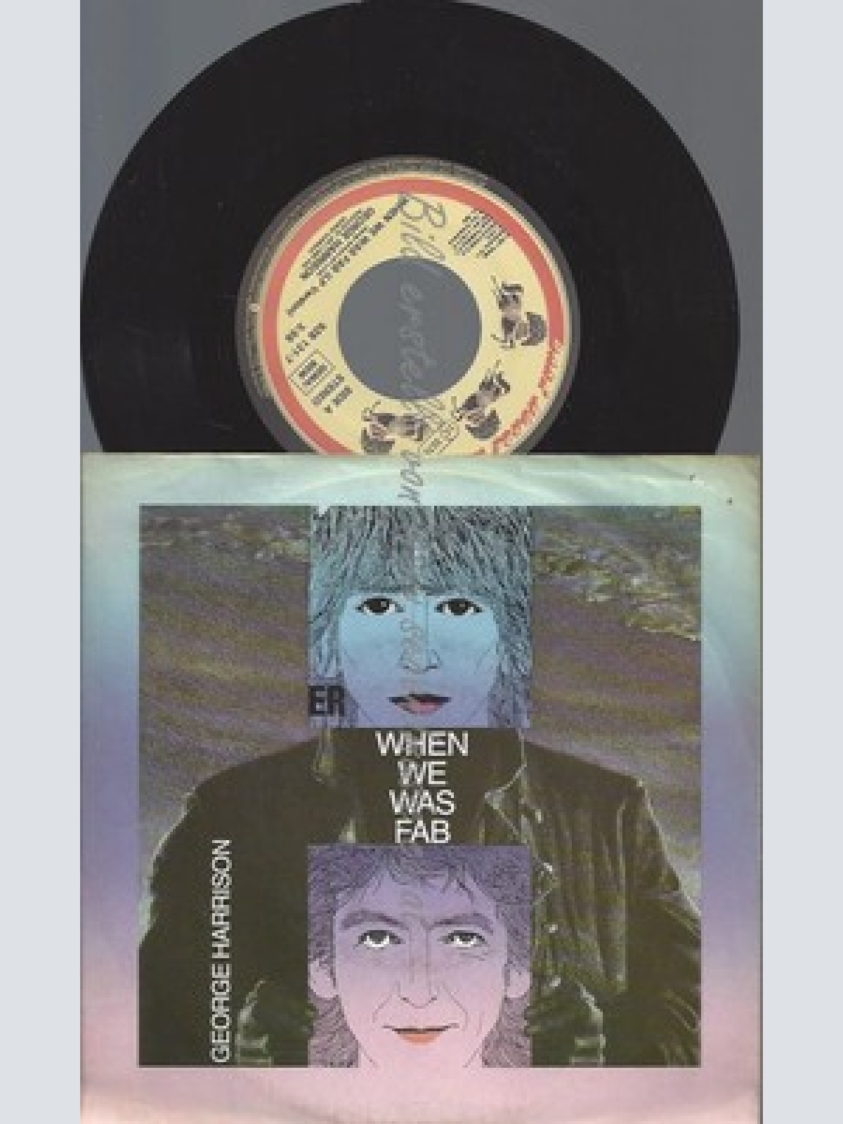 7"GEORGE HARRISON--WHEN WE WAS FAB