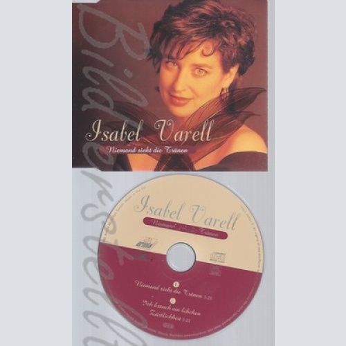 MAXI CD--ISABEL VARELL -- - SINGLE -- NIEMAND SIEHT DIE TRAENEN