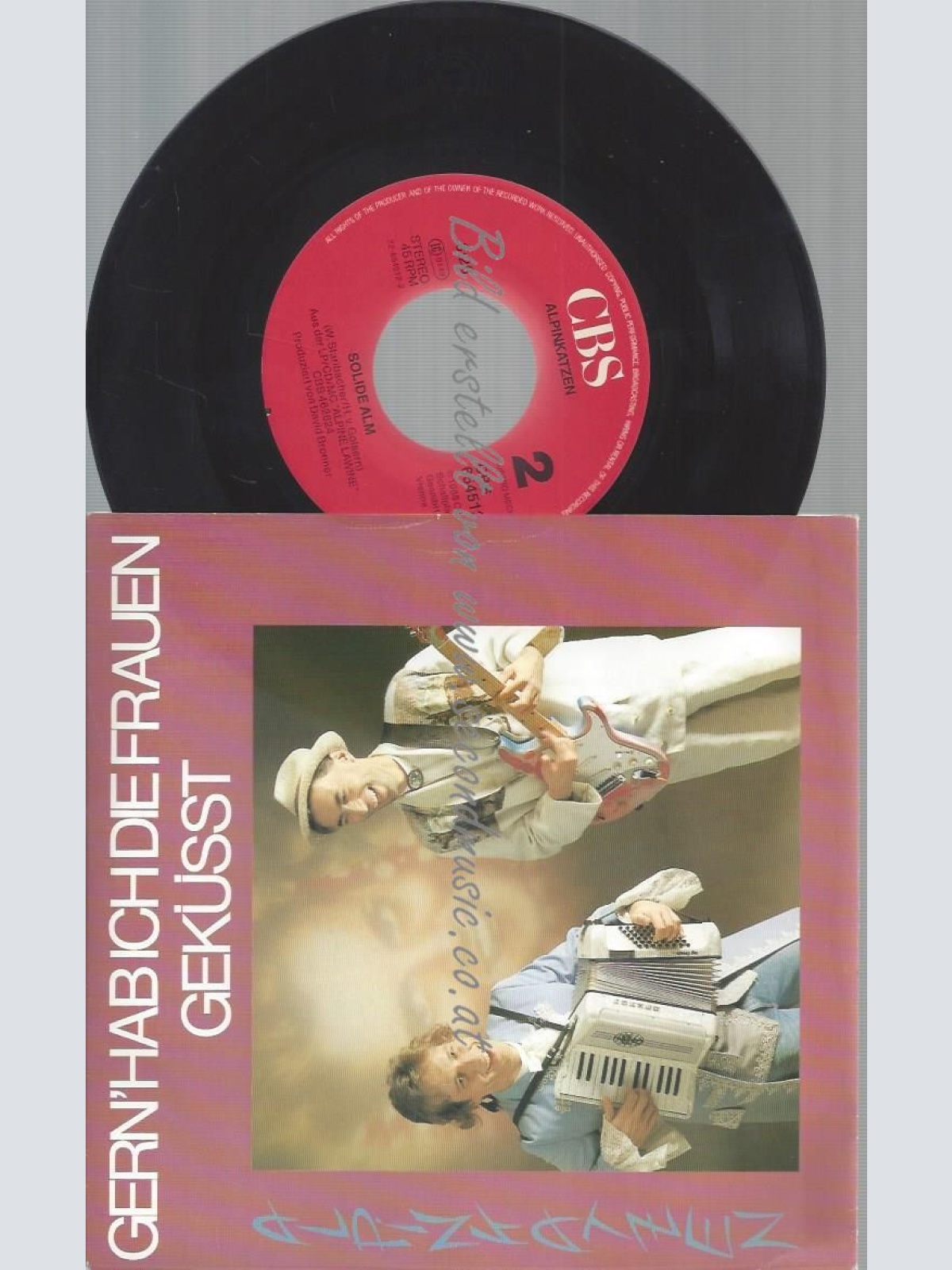 7"-ALPINKATZEN GERN HAB ICH DIE FRAUEN GEKÜSST // HUBERT VON GOISERN