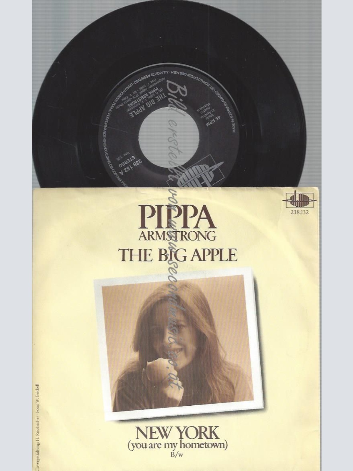7"-PIPPA ARMSTRONG THE BIG APPLE // ATOM 238132