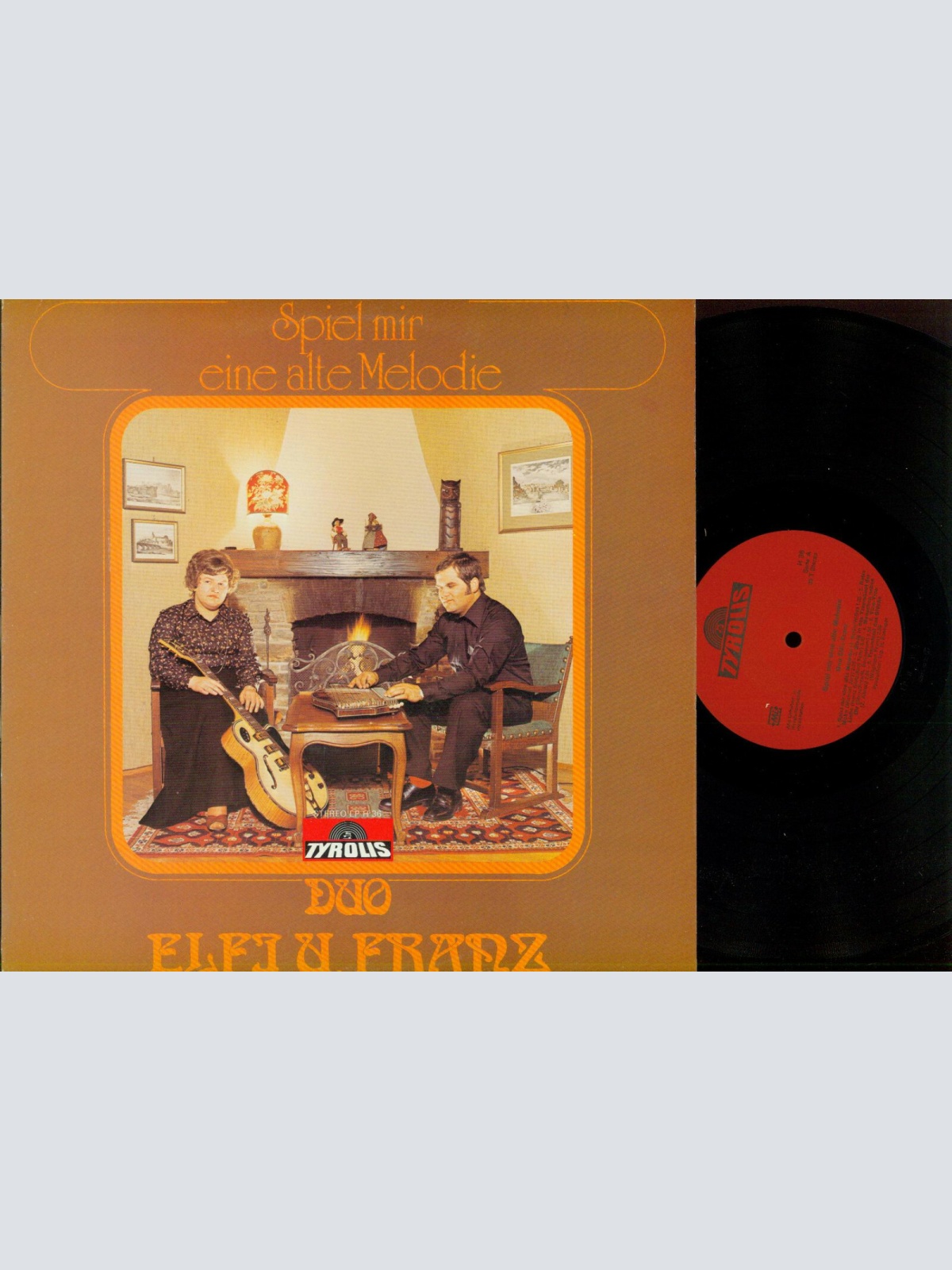 LP--Duo Elfi U. Franz – Spiel Mir Eine Alte Melodie //NM