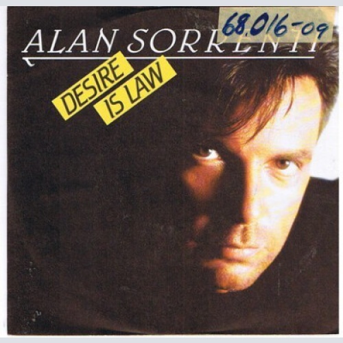 7", Single Alan Sorrenti - Desire Is Law