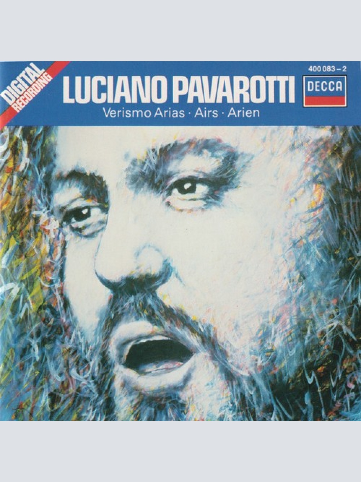 CD, Album Luciano Pavarotti - Verismo Arias