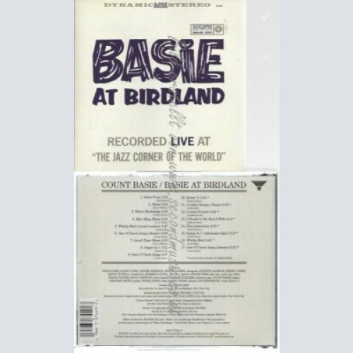 CD--COUNT BASIE | --BASIE AT BIRDLAND