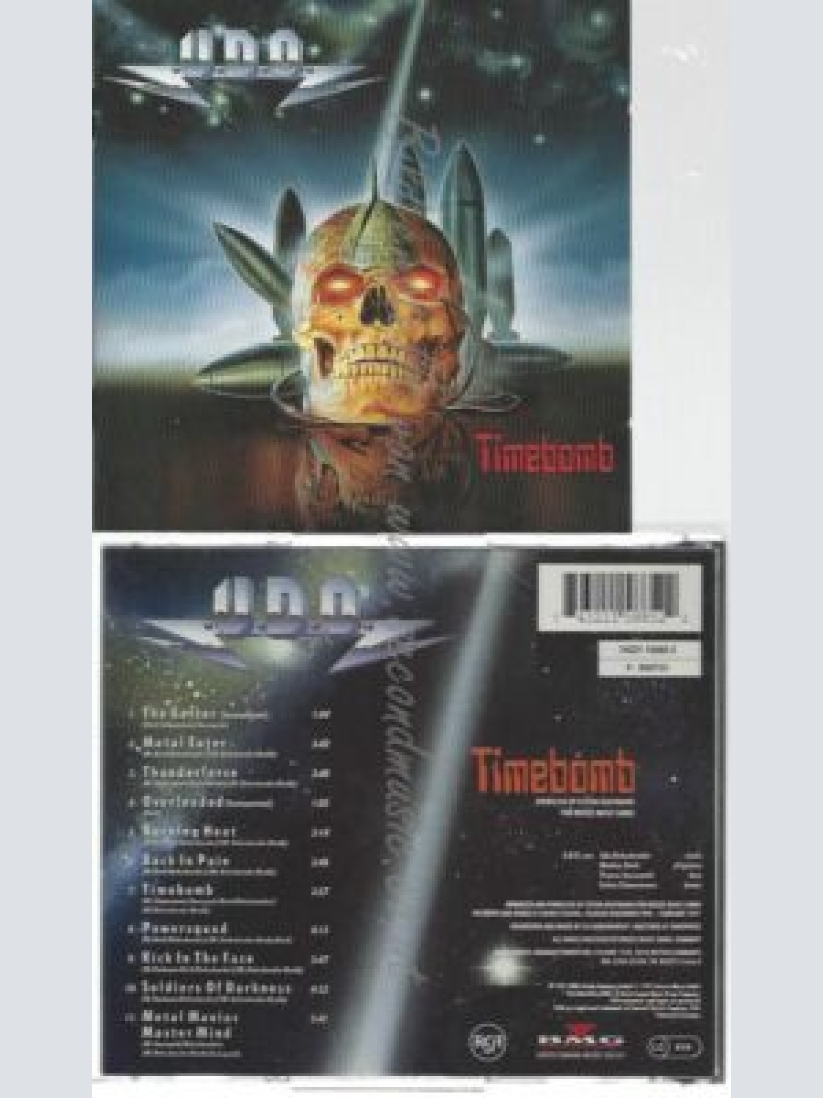 CD--U.D.O.--TIMEBOMB